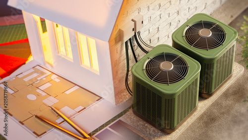 HVAC installation, Resident...