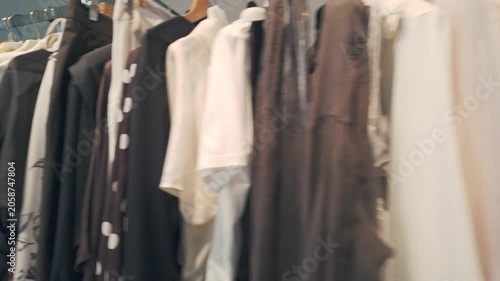 Contemporary Fashion Store Display Featuring Trendy Clothing Collection