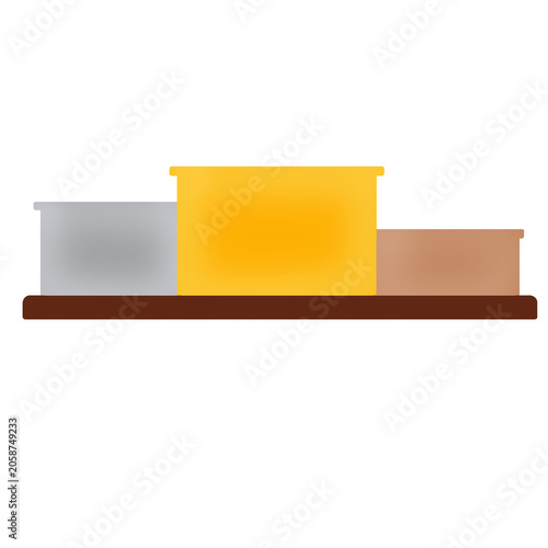Celebratory victory podium displaying gold, silver, bronze medals for sports winners. Ideal for sports competitions or championship rankings graphics.