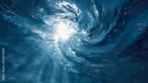 Abstract Water Surface Background