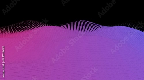 Splendid and beautiful 1080p hi-tech nodes and laser lines soft hills loop. Designed specifically for tech startup presenters to serve as a gorgeous, high-contrast slide background for PowerPoint
