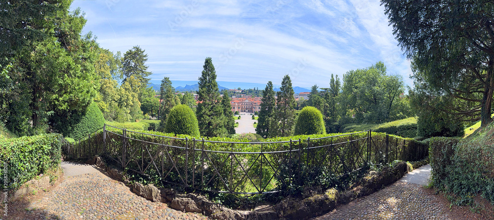 Obraz premium parco estense di varese, italia