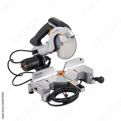 Portable electric planer with cutting guide for woodworking projects  