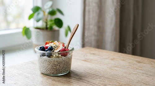 Vegan Coconut Chia Pudding