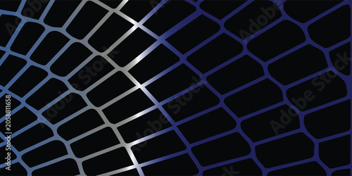 Close Up View of Metallic Wire Mesh Pattern.