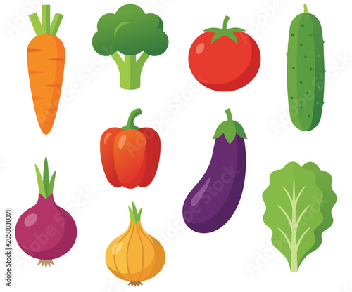 Fresh Vegetable Collection