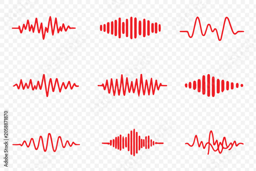 Foto Podcast sound waves
