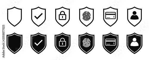 Photos Security shield icon
