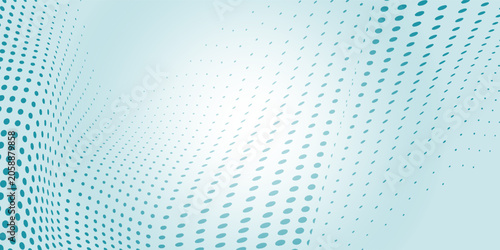 Transparent simple niceVector Gradient Blue Color Halftone Background Staggered Dots Pattern modern dotted
