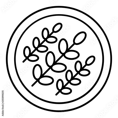 Dietary Fiber Vector Icon Design