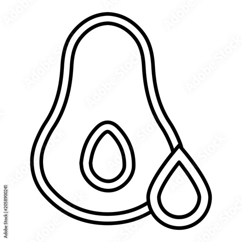 Healthy Fats Vector Icon Design