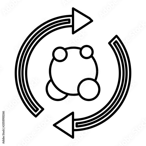Metabolism Vector Icon Design