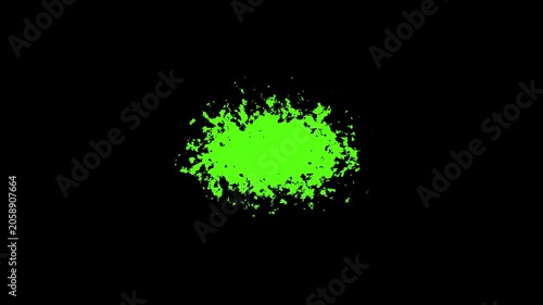 explosion with alpha channel