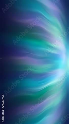 Abstract Aurora Borealis Wave Lights