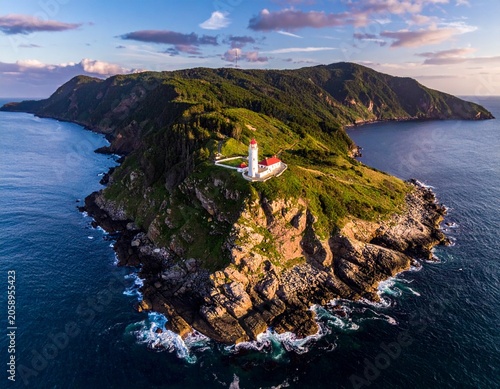 Coastal lighthouse at sunset (4)