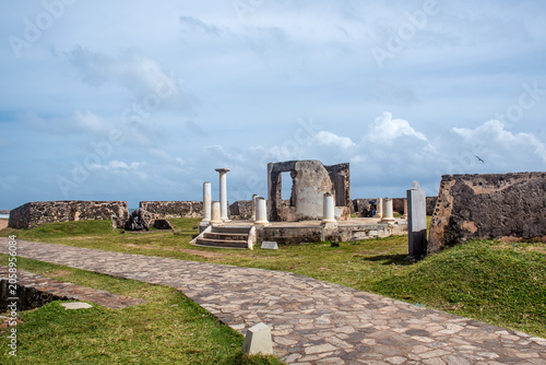 Canvas-taulu Colonial Defense Structures Inside Galle Fort