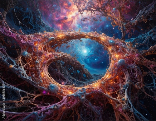 Cosmic organic gateway portal
