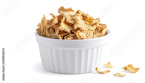 Dried root slices