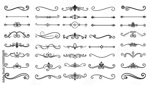 Elegant decorative dividers