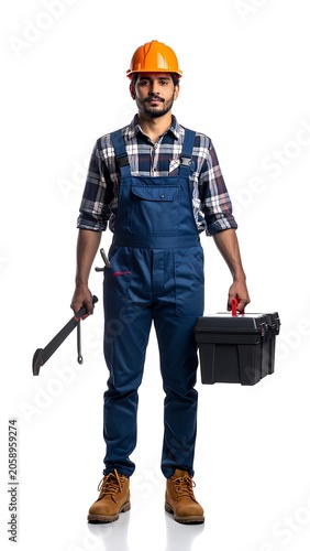 Man in work gear