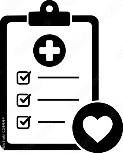 Medical Checklist Clipboard