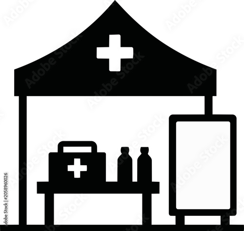Medical Tent Icon