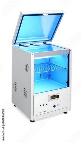 Illuminated curing device