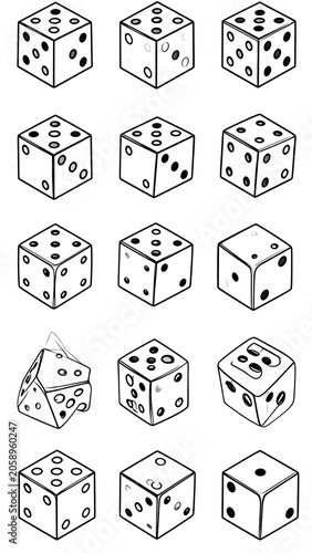 Multiple dice array