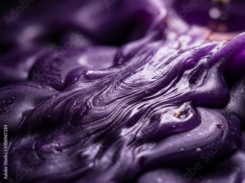 Hyper-Detailed Melting Wax Texture Background — Macro Abstract