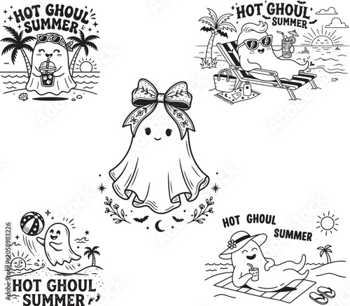 Hot Ghoul Summer Funny