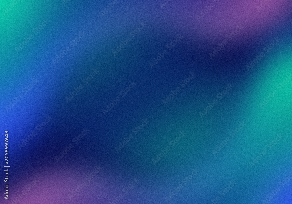 Obraz premium Abstract background with smooth gradient transitions in blue purple and teal colors.