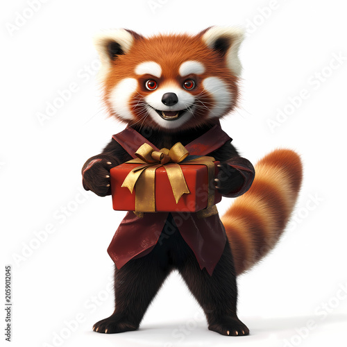 Joyeux Noël avec Panda Rouge