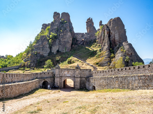 Belogradchik fortress in north eastern of Bulgaria