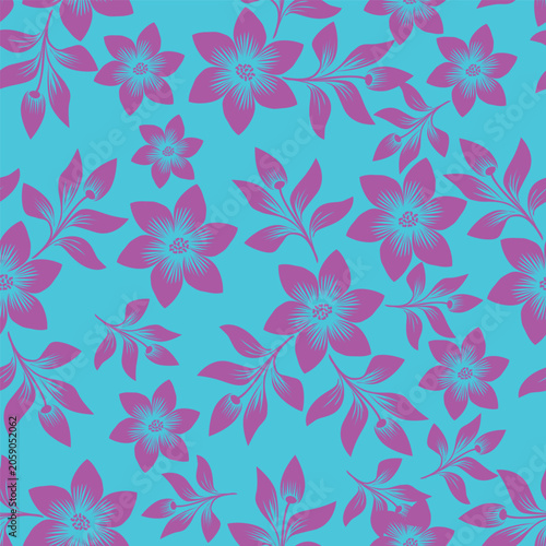 seamless floral pattern