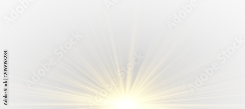 Magical cosmic ignition with bright solar flare and shimmering star burst, abstract astronomical light effect for sci-fi book cover design, high quality isolated vector and png.
