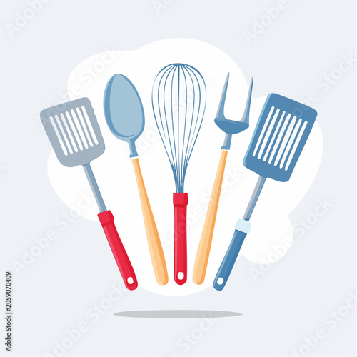 Set of Kitchen Utensils