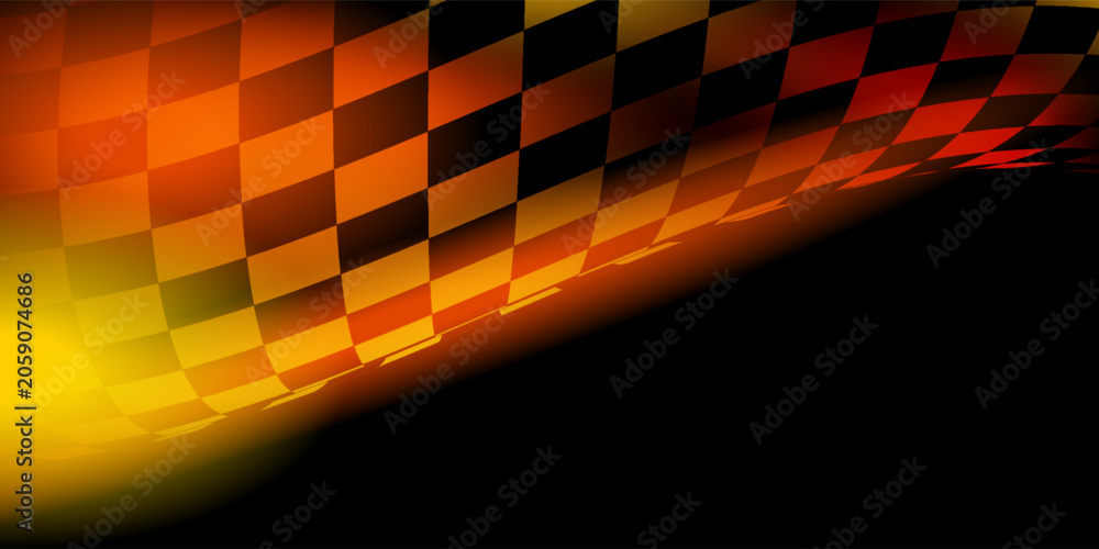Naklejka premium Stylish abstract background with iridescent highlights, topics close to racing and speed