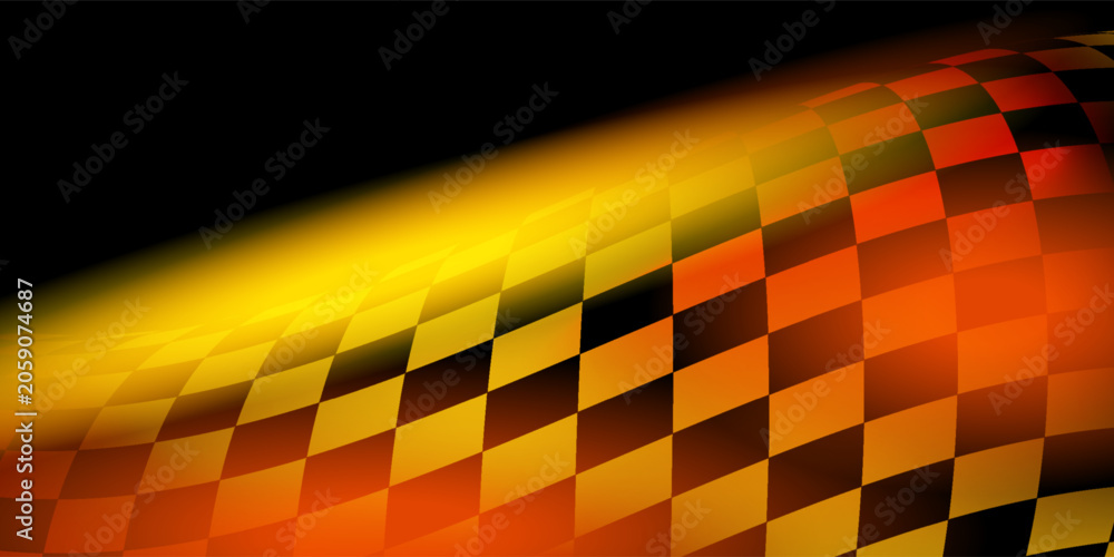 Naklejka premium Stylish abstract background with iridescent highlights, topics close to racing and speed