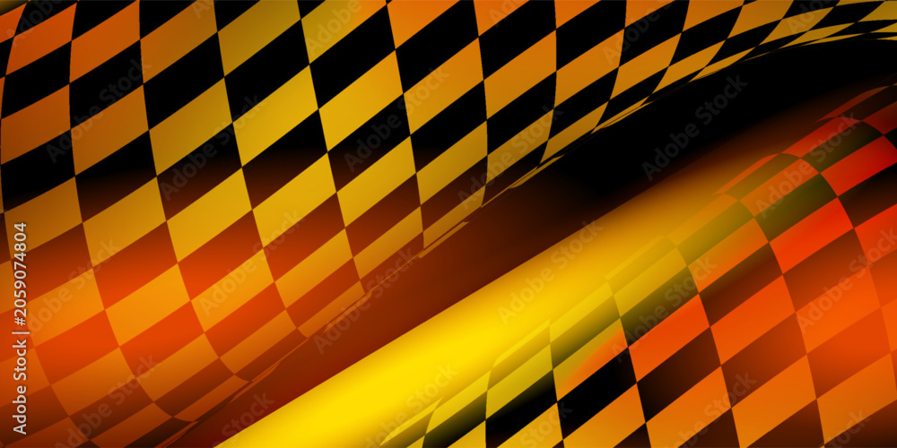 Naklejka premium Stylish abstract background with iridescent highlights, topics close to racing and speed