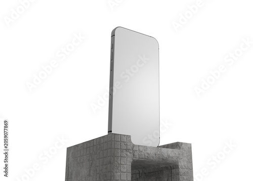Smartphone Mockup for App and UI Presentation