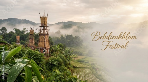 Traditional Jaintia festival of Meghalaya celebrating prosperity, community harmony, cultural heritage, and protection from misfortune.