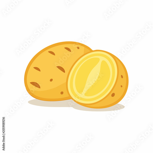 Cartoon Potato Illustration