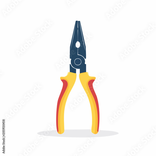 Illustration of Long Nose Pliers