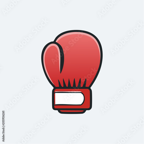Red Boxing Glove Icon
