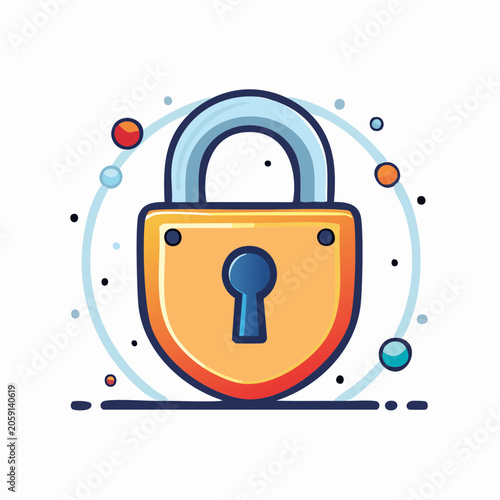 Illustration of a Padlock