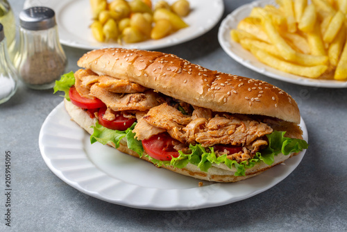 Turkish Chicken Doner Kebab...