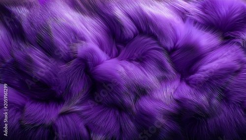 Colorful Purple Background Fur Texture