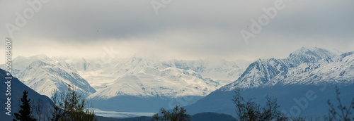 Snow-Capped Peaks of Alaska XI