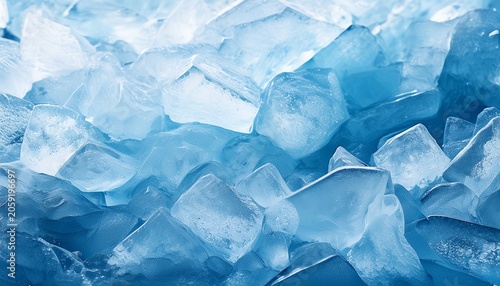 Winter Natural Ice Background