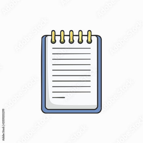 Spiral Notebook with Lined Paper